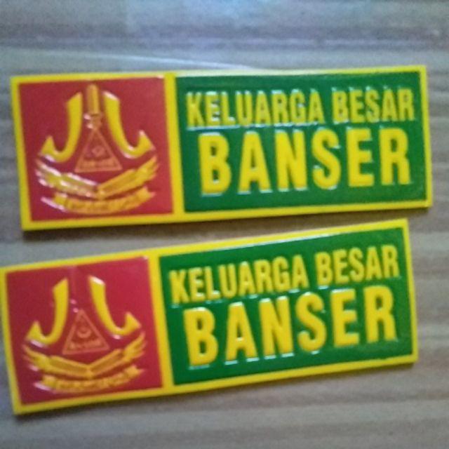 zumimylittlejourney: Stiker Plat Nomor Banser