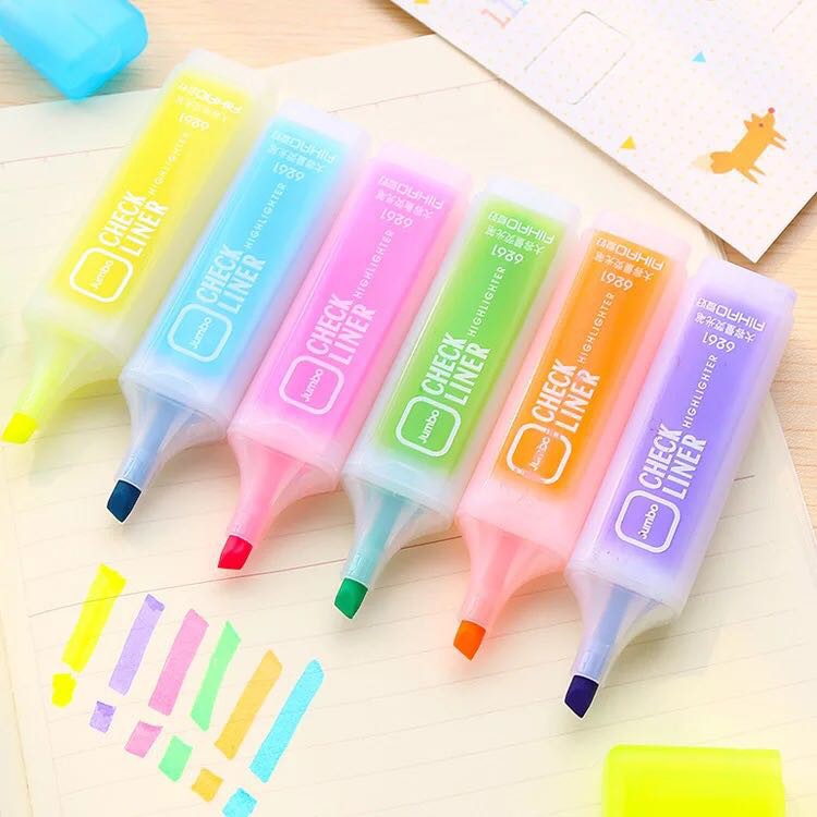 

Stabilo Check Liner Highlighter Warna Terang Dan Unik