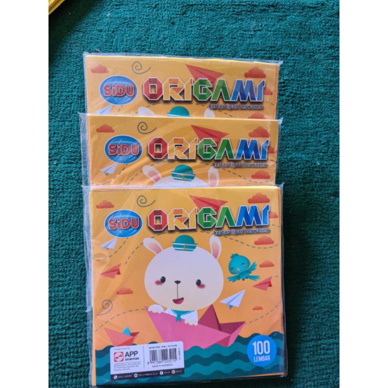 

Kertas origami 16x16 isi 100