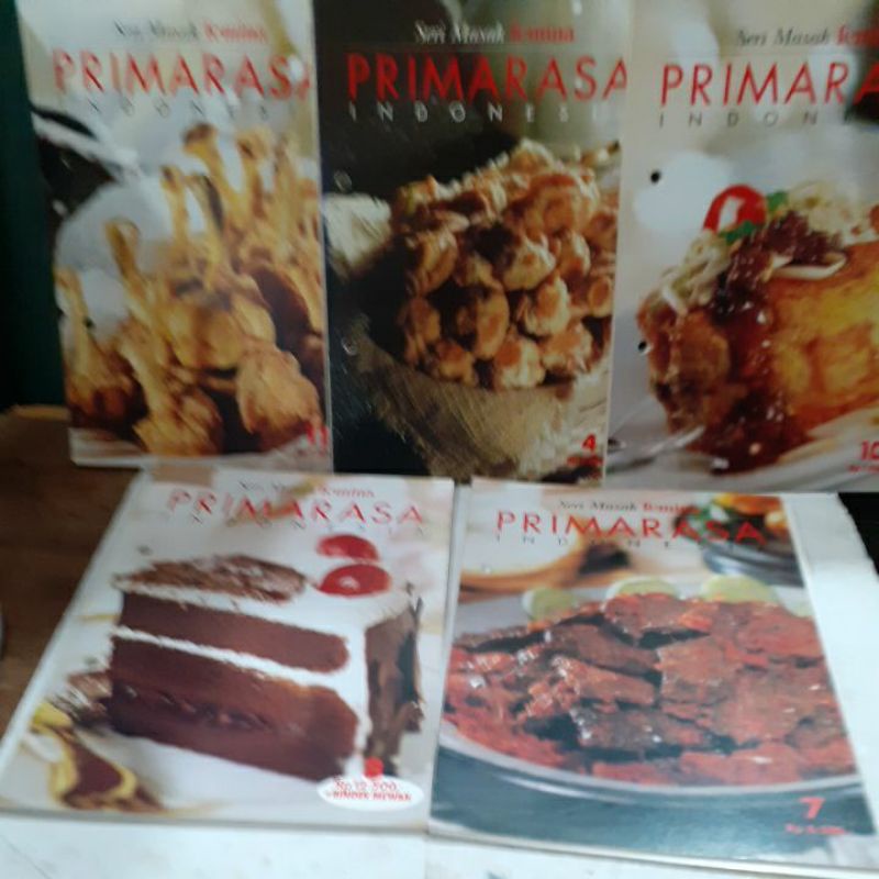 

masakan Indonesia Primarasa 6 buku 50 ribu