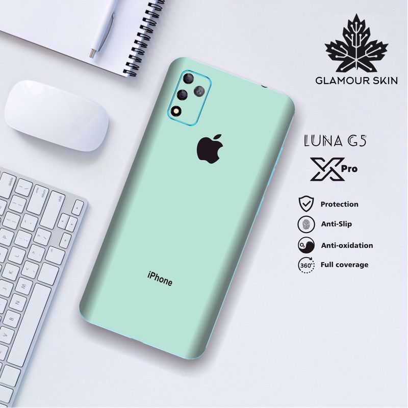 *(Dapat2PCS)* LUNA X PRO (G5) Garskin Case/Stiker Protector Motif GREEN
