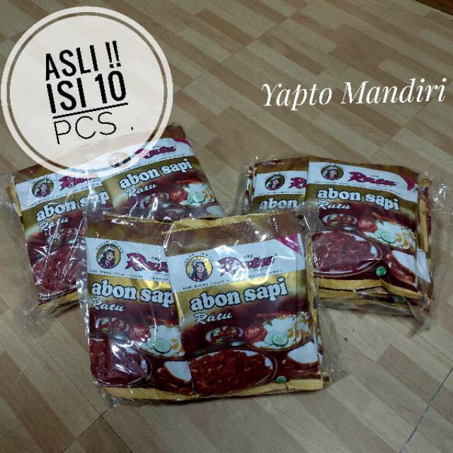 

Abon Ratu Sapi ASLI 100gr (Isi 10 bks)