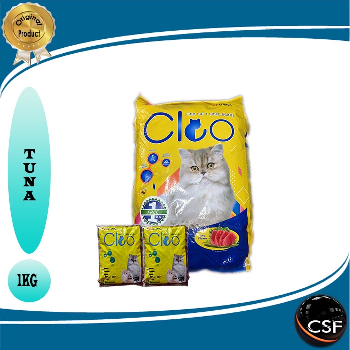 Makanan Kucing kering CLEO 500gr - 1kg All variant