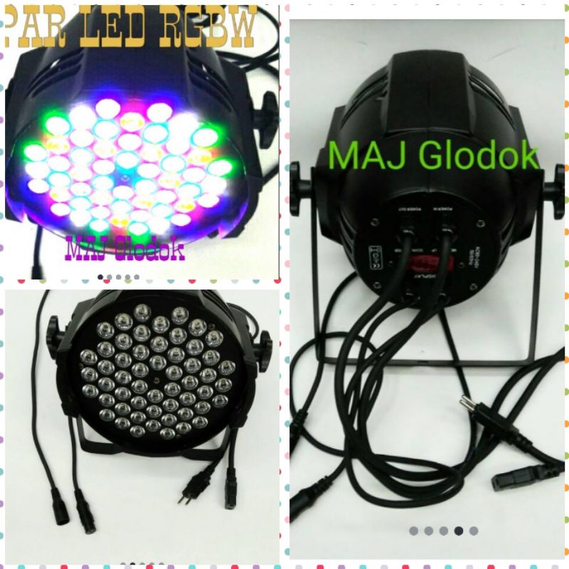 Lampu Par led 54X3W