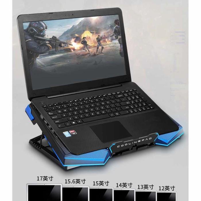 MC Cooling Pad Laptop 5 Fan cooling fan cooling pad