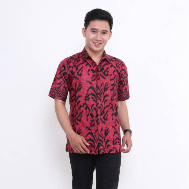 Kemeja batik terbaru MARUN