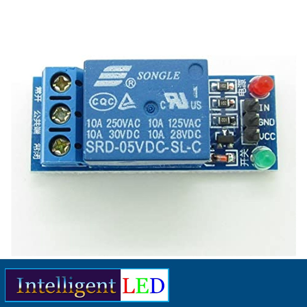 Relay Module DC 5V 1-Channel High Trigger