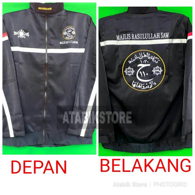 JAKET MAJELIS ROSULULLOH SAW DARKAH - JAKET MR DARKAH