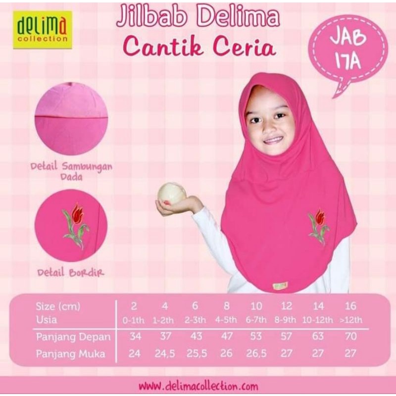 Kerudung Delima Collection 17a
