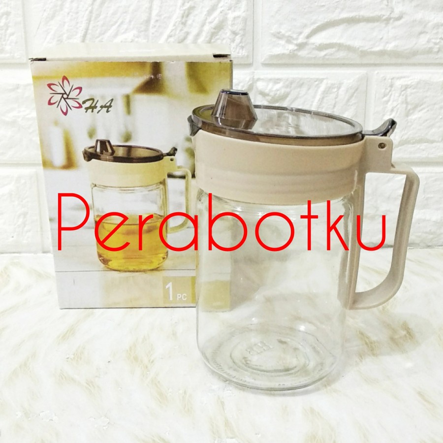 Botol Minyak Kaca 580 Ml HA8922 / Oil Pot / Oil Bottle