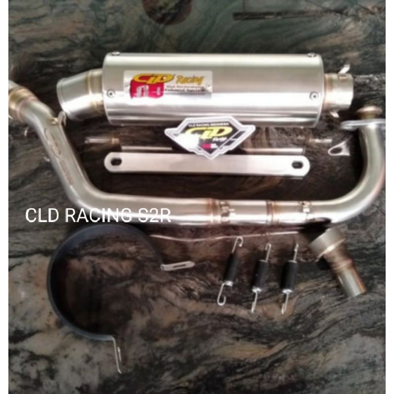 KNALPOT VARIO 125/150 OLD/NEW TYPE C1 BULAT CLD RACING ORIGINAL
