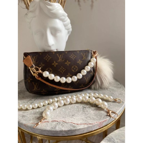 Pearl bag strap - tali tas mutiara
