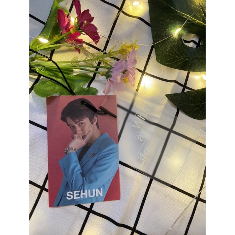 PC OFFICIAL SEHUN “What a life” NAME TAG SEHUN “What a life”