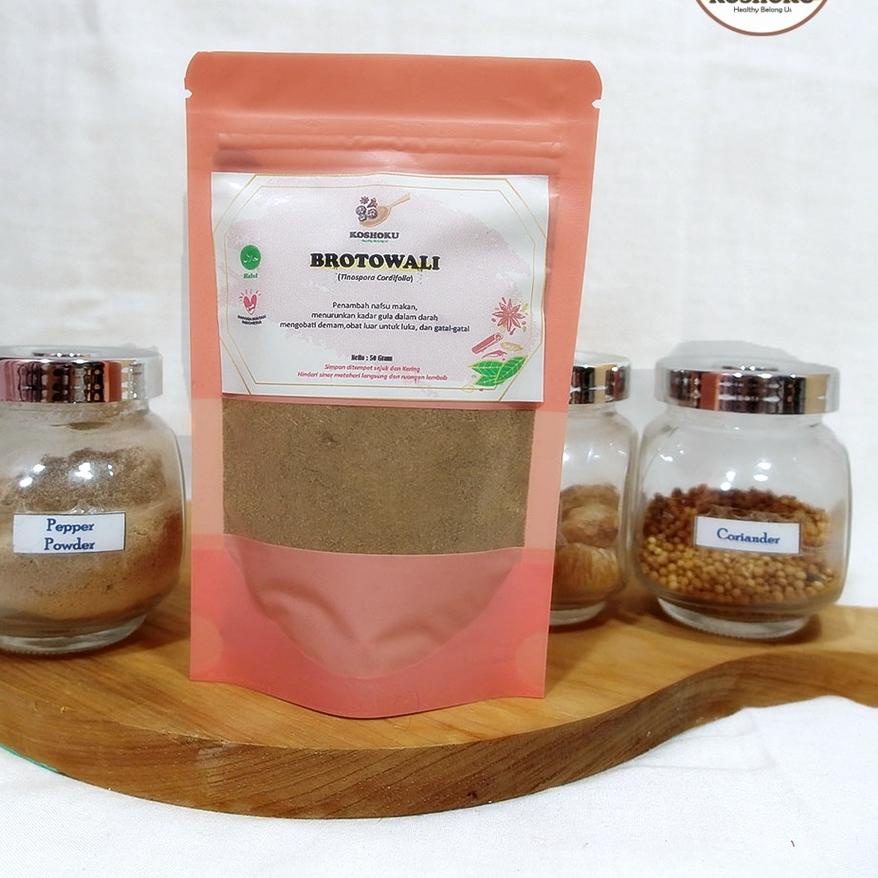 

10.10 STOK READY BROTOWALI BRATAWALI BUBUK MURNI 50 GRAM ORGANIK HERBAL UNTUK SAPIH DAN OBAT GATAL
