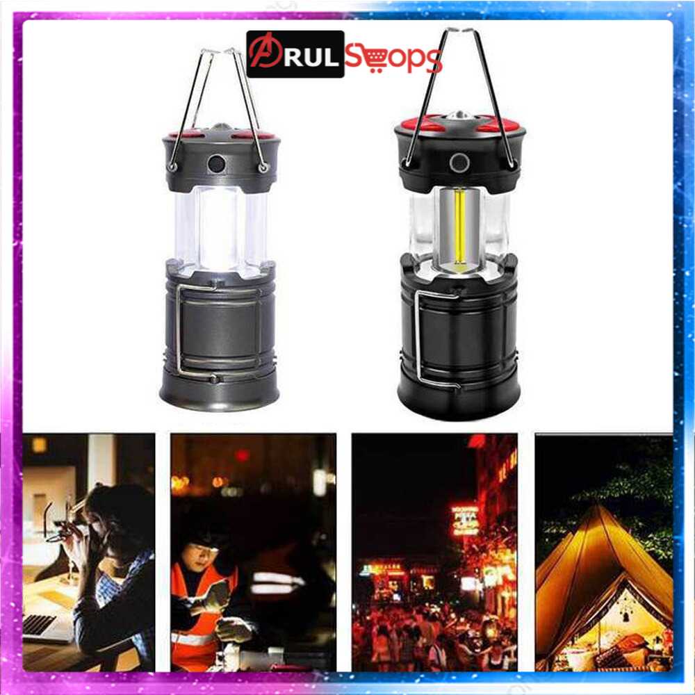 RDE Lampu Lentera Camping Lantern Water Resistant - KJ-1290-2