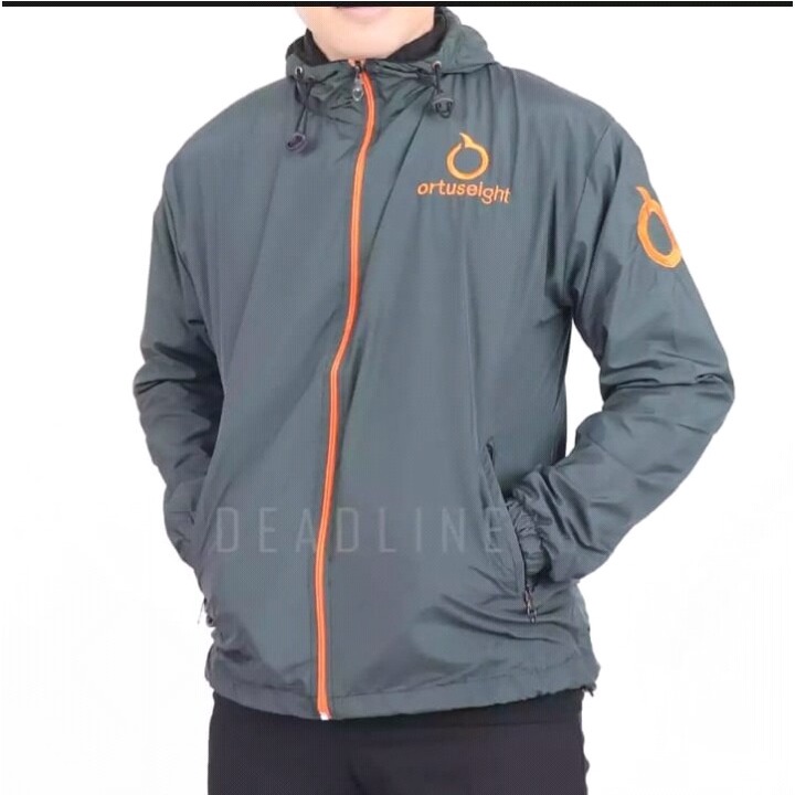 Jaket ORTUSeight // Jaket Parasut Pria // Jaket Running // Jaket Olahraga