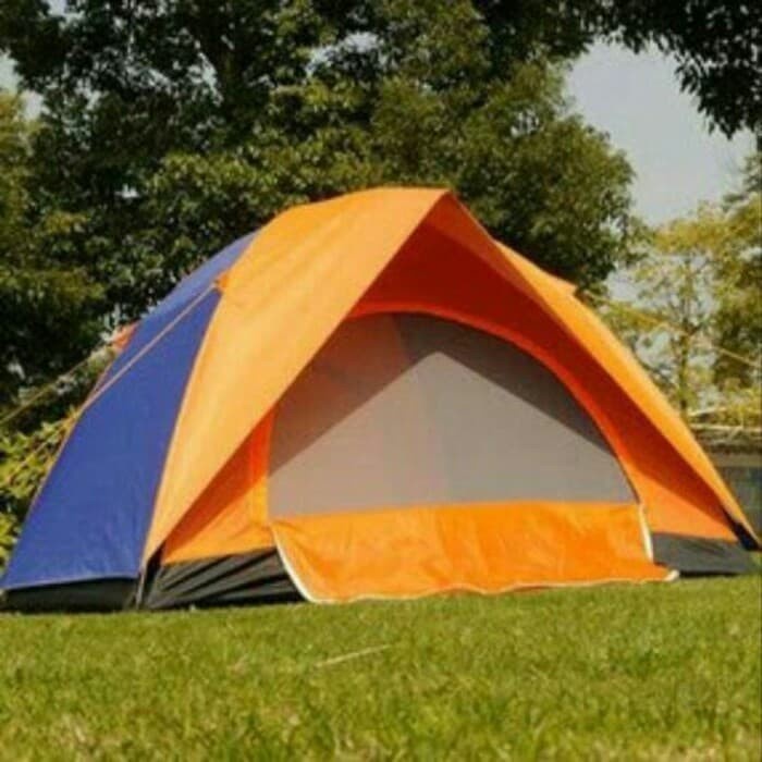 Tenda Gunung Camping Kap 2-3 Orang BNIX 006 Dome Outdoor Double Layer