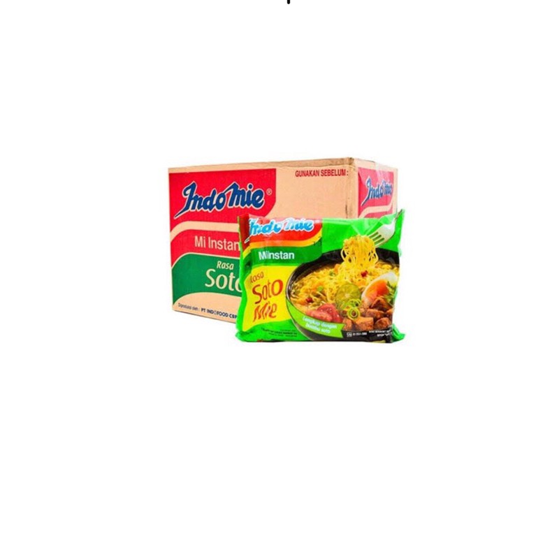 

INDOMIE - Mie Instan Rasa Soto Mie Carton 70gr x 40pcs