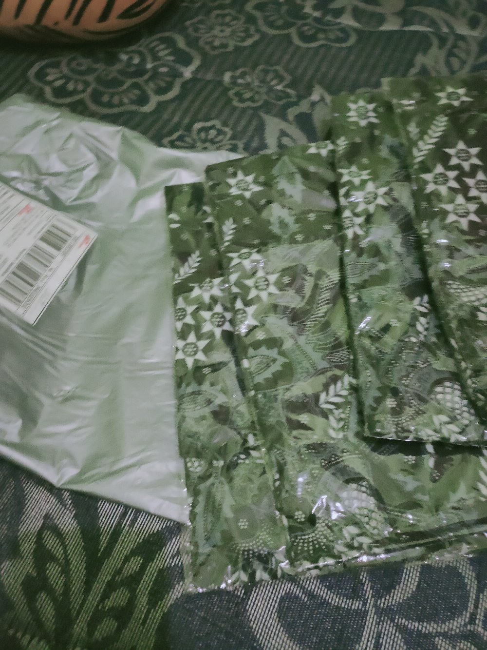 Batik Pria Size M L Xl Xxl  Bswart Batik Hrb026 Kenongo Hem Panjang Padi