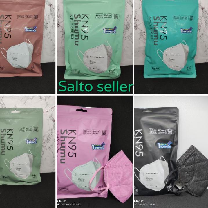 Terjangkau - Masker KN95 SHUMU WARNA ISI 10PCS ✓
