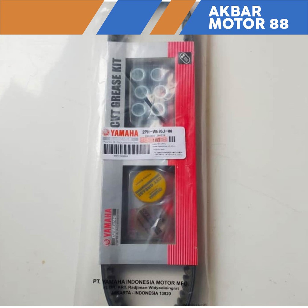 V BELT PLUS LOLLER SET YAMAHA MIO M3 ORI YGP