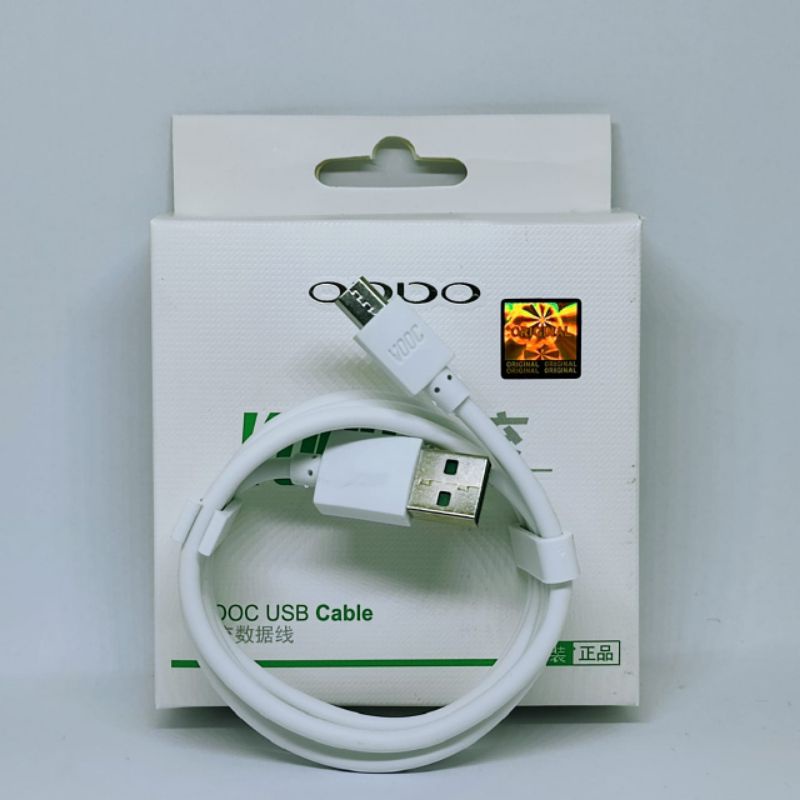 KABEL DATA CHARGER CASAN OPPO VOOC MICRO  ORIGINAL  1000%