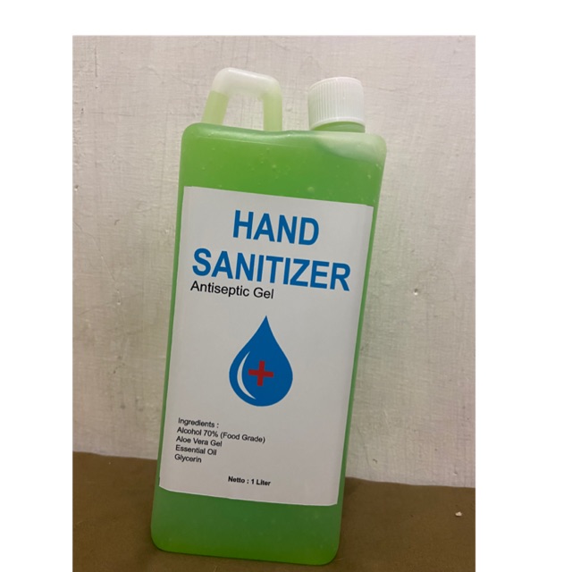 [ 1 LITER ] 1000 ml / HAND SANITIZER ANTI BACTERIAL GEL