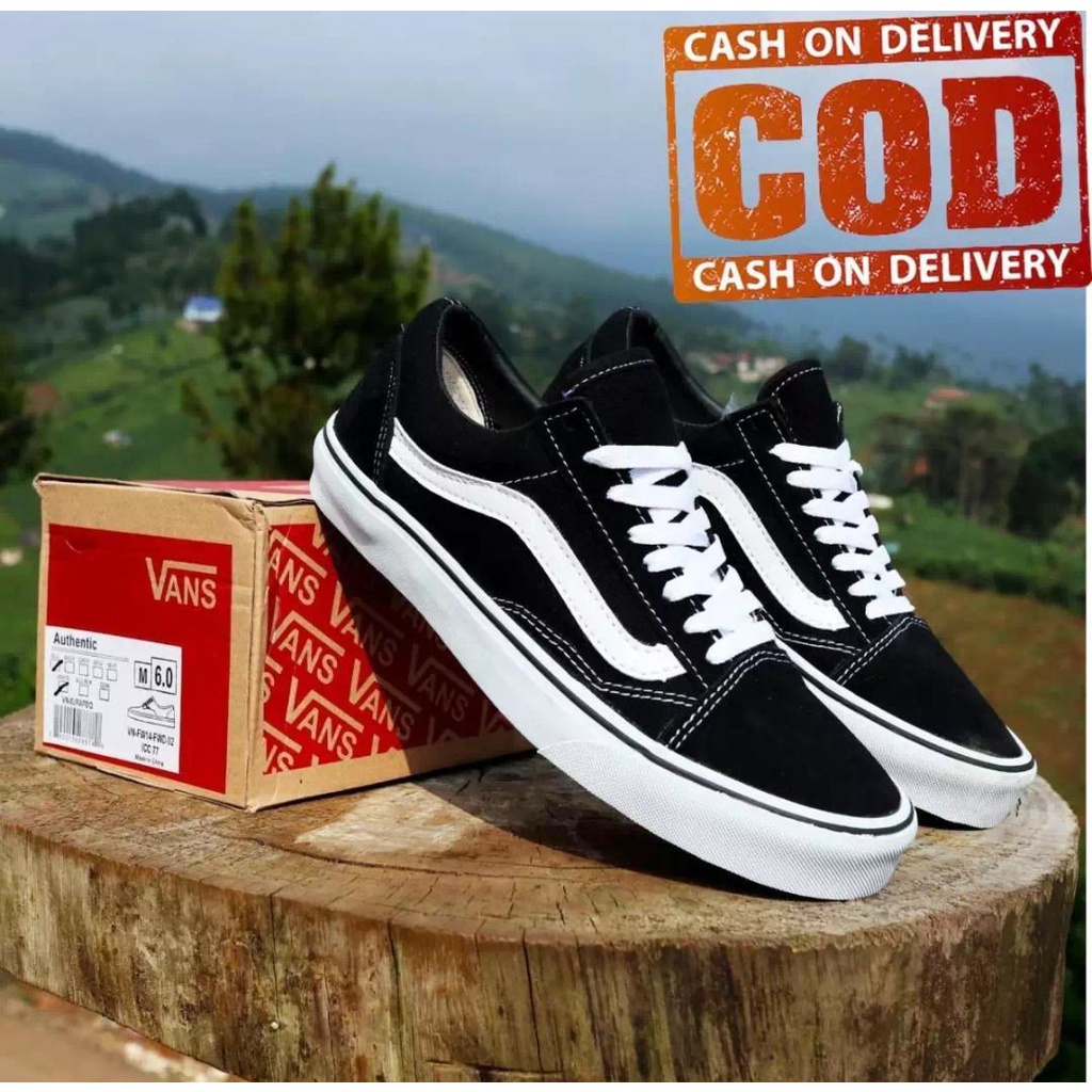 SEPATU VANS OLD SKOOL (GREED ORI)