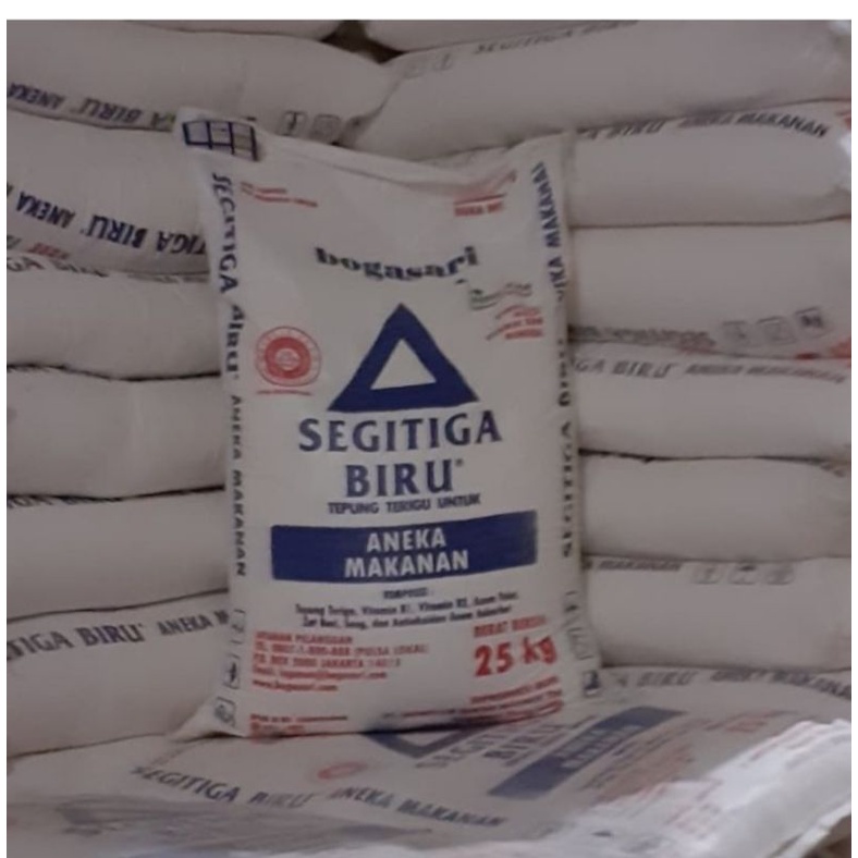 Terigu Bogasari segitiga repack 1kg