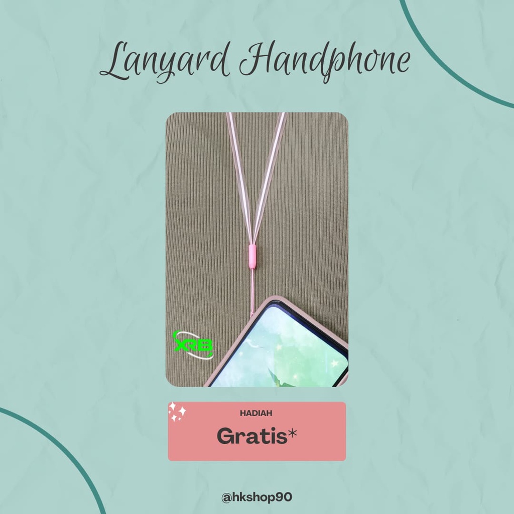 Gantungan Handphone Tali Strap Handphone Warna Warni Macaron