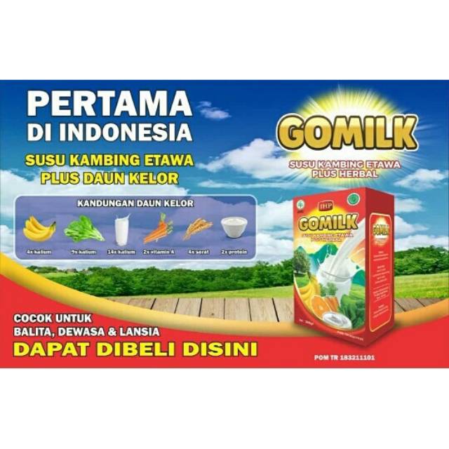 

Susu kambing etawa Go milk