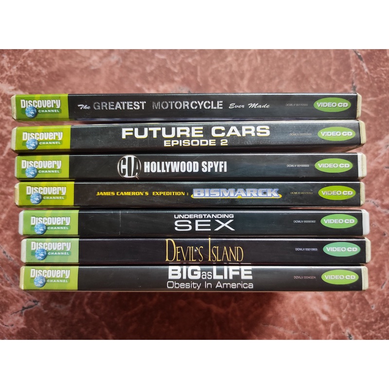 VCD Discovery Chanel Jual Paket Maupun Satuan