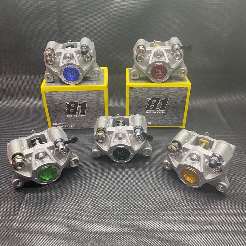 Big Promo Kaliper Cakram 2 Piston 8.1 Racing Parts 85mm Pitch Babet Radial Universal Caliper 81 2pis