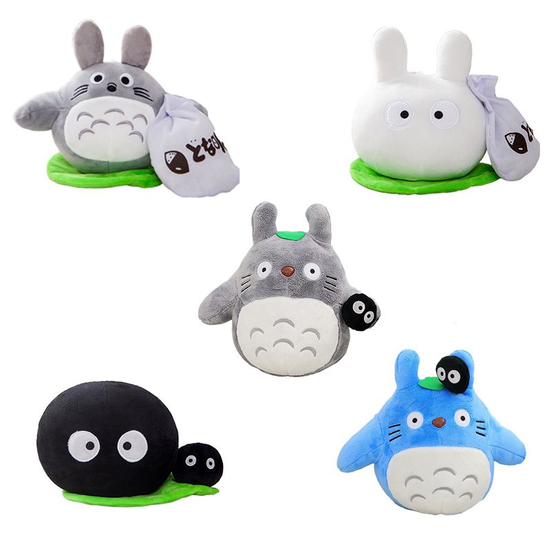 New Totoro Plush Toy 20cm Small Size Japanese Anime Figure Susuwatari Doll Plush Totoro Kids Toys Birthday Christmas Gift