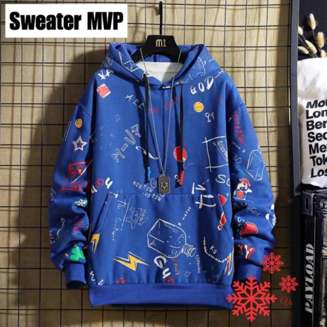 XC - Sweater MVP Cowok / Sweater Pria / Sweater Cowok Terbaru / Sweater Pria Keren