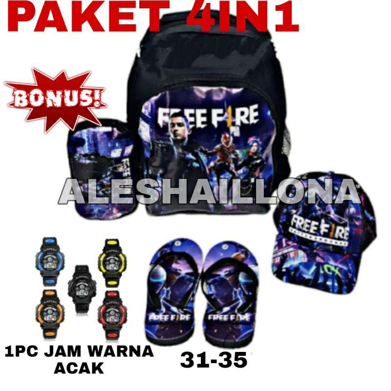 Ransel anak Avengers 6 in 1/4 in 1 Tas Ransel anak sekolah laki laki bonus tempat pensil