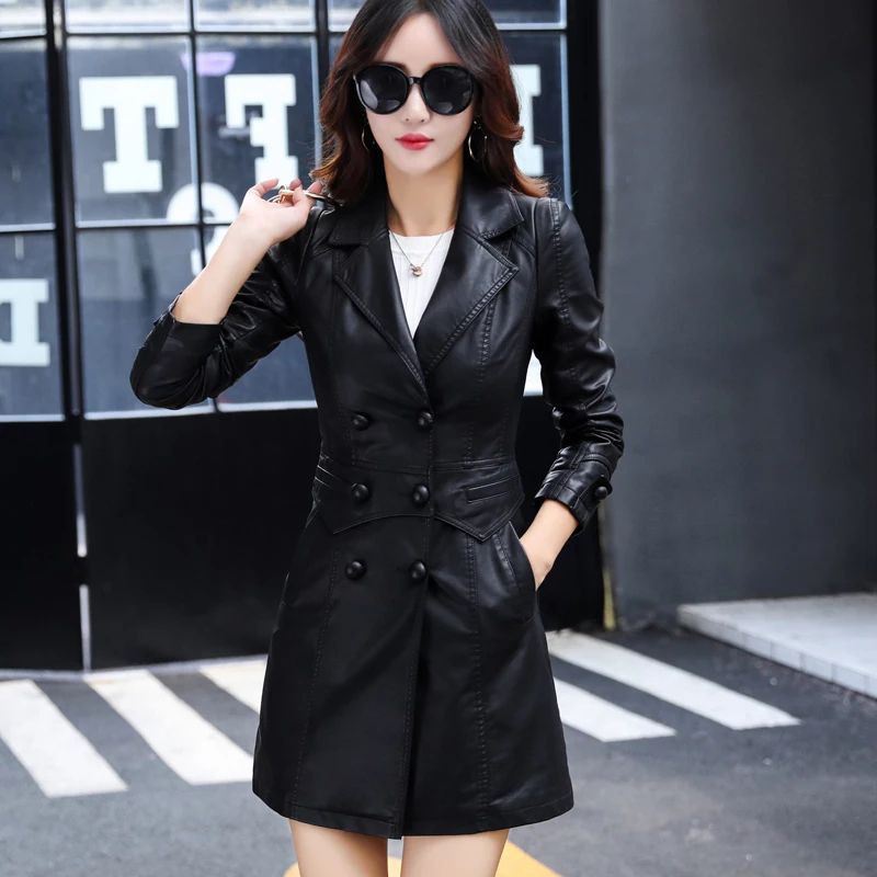BLAZER KULIT ASLI PANJANG JAKET CEWEK JAKET WANITA ORIGINAL KULIT DOMBA SUPER PREMIUM TERBARU