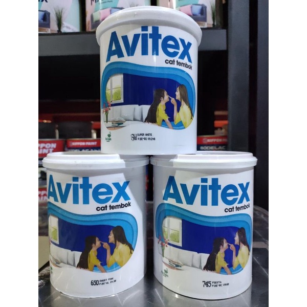 Cat Avitex 1 kg Cat Dinding dan Plafon Gypsum 1 kg Avian
