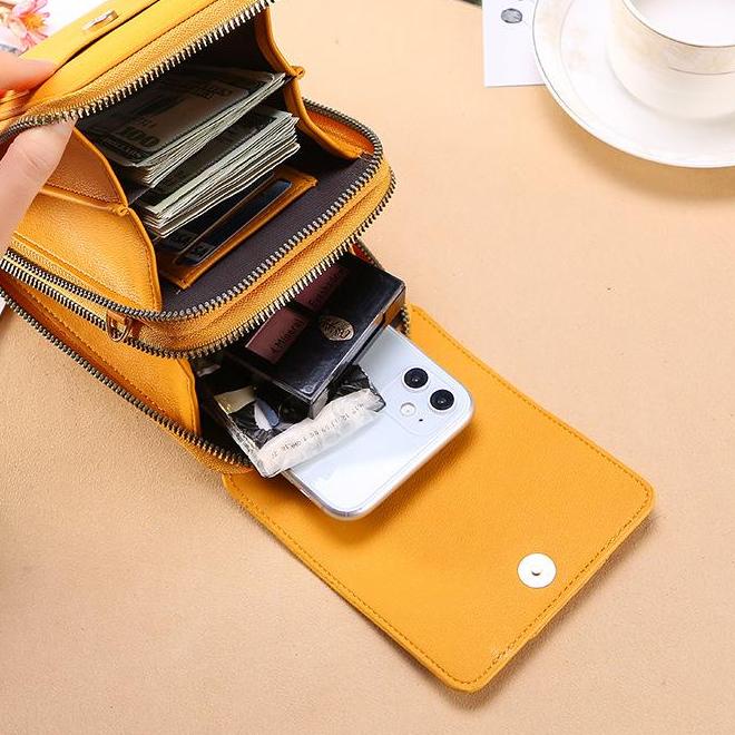 OPIOBAGS Tas Selempang Wanita Import / tas HP / dompet hp touchscreen / dompet wanita - DCW 46