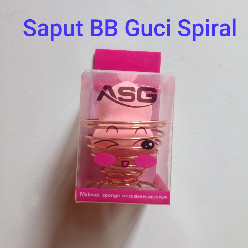 [SPIRAL] ASG SPONGE SPIRAL / ASG SPONGE BLENDER BEDAK FOUNDATION DENGAN SPIRAL