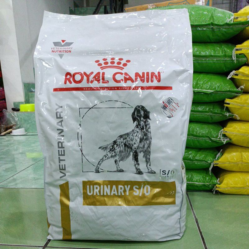 Grab/Gojek only Royal Canin Vet Urinary S/O dog kemasan 7.5kg Freshpack