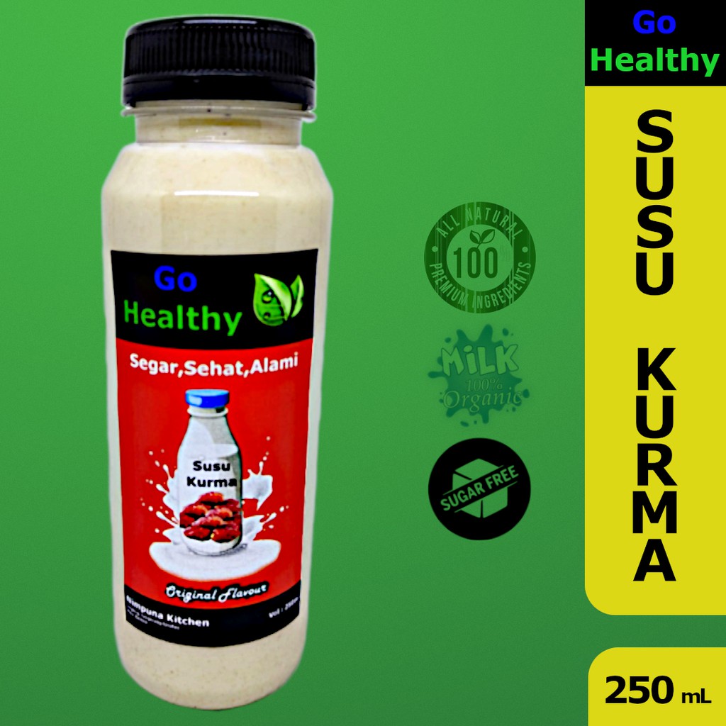 

Susu Kurma Go Healthy 250mL