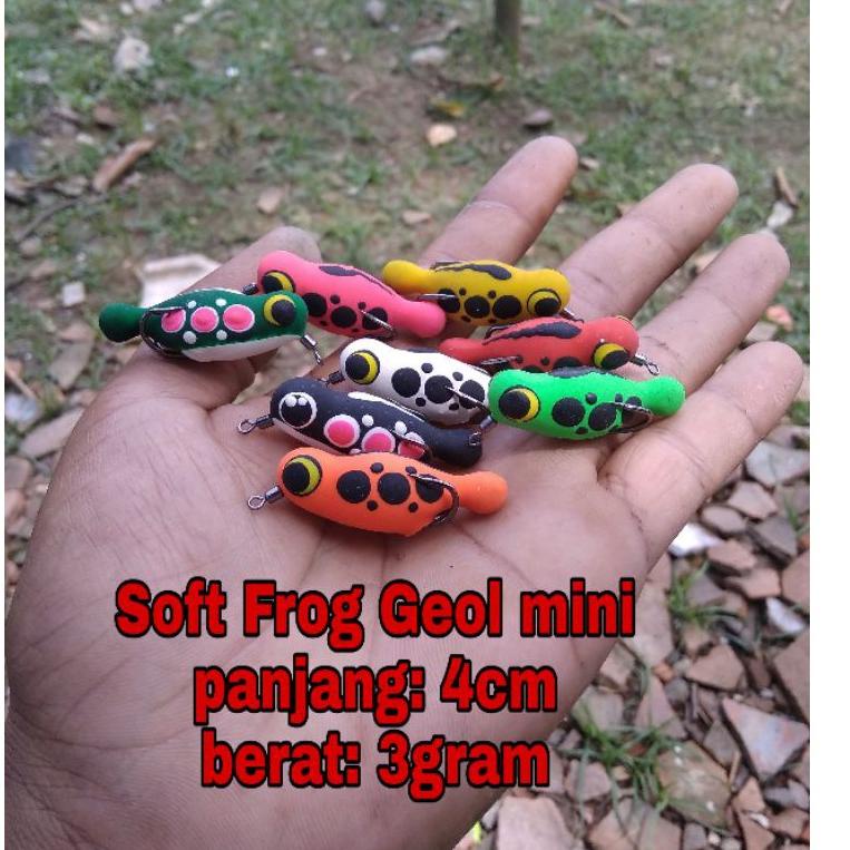 {DO.02Jl22ᴵ} Soft frog geol mini Beli 3gratis 1