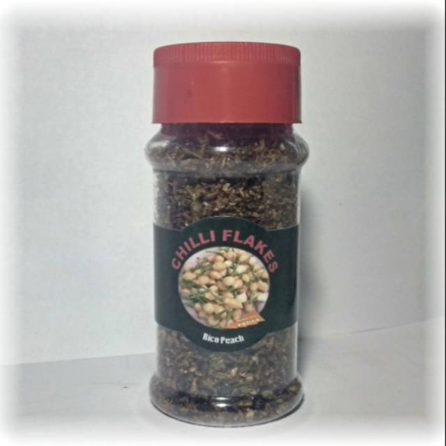 

CHILLI FLAKES bon cabe cabai bubuk kasar BICO PEACH (BRAZILIAN CHILLI)