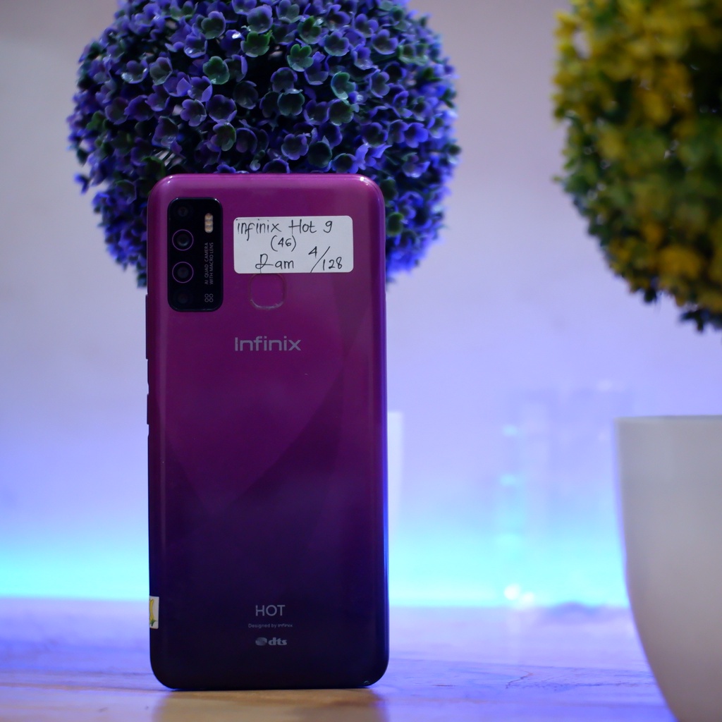 infinix hot 9 4/128 hp second_bekas