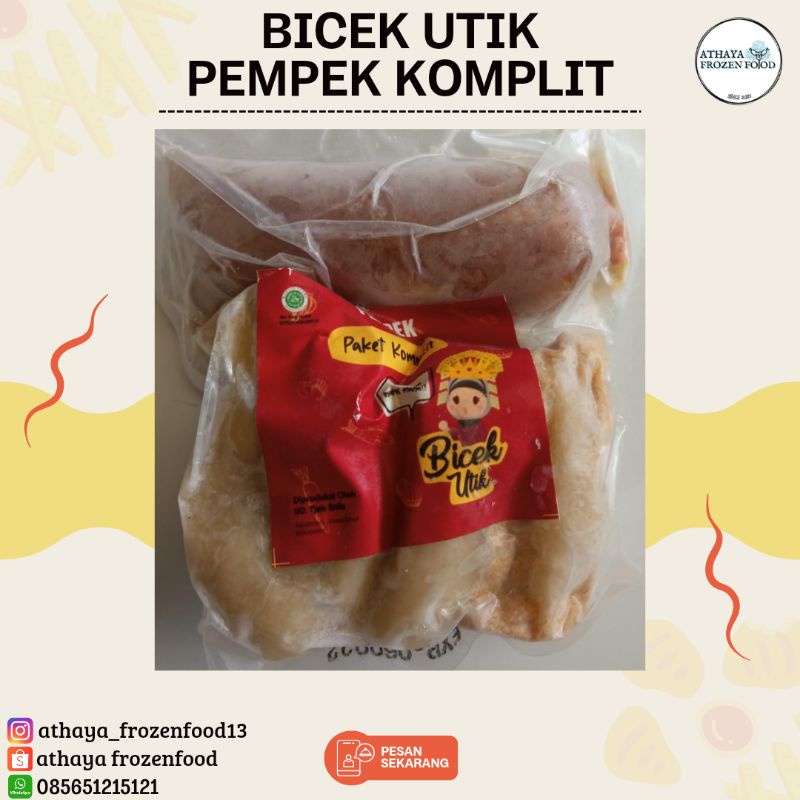

BICEK UTIK Pempek Komplit