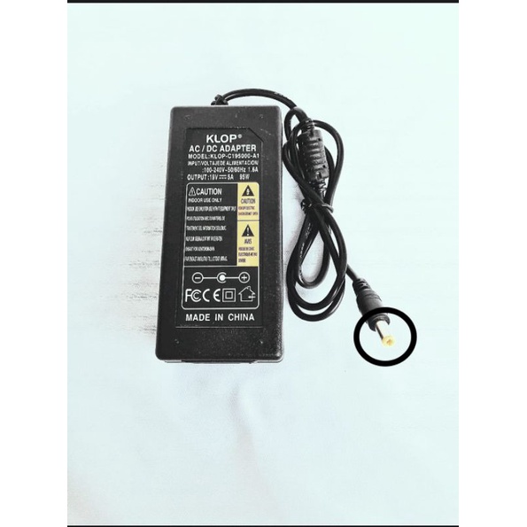 ADAPTOR LAPTOP 5A DC 19V POWER SUPPLY LAPTOP ADAPTOR POWER SUPPLY SWITCHING