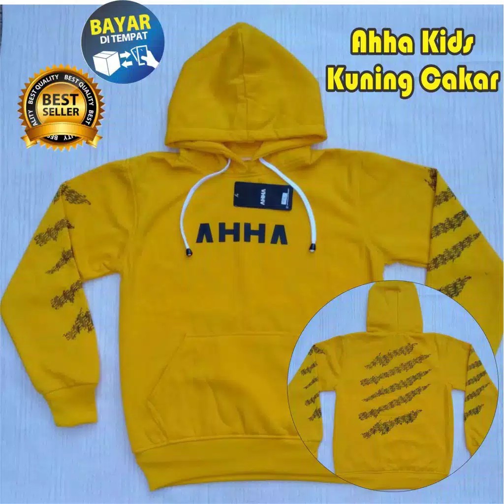 Bisa (COD) Sweater AHHA Rhino Cerotidae Hitam / Atta Halilintar