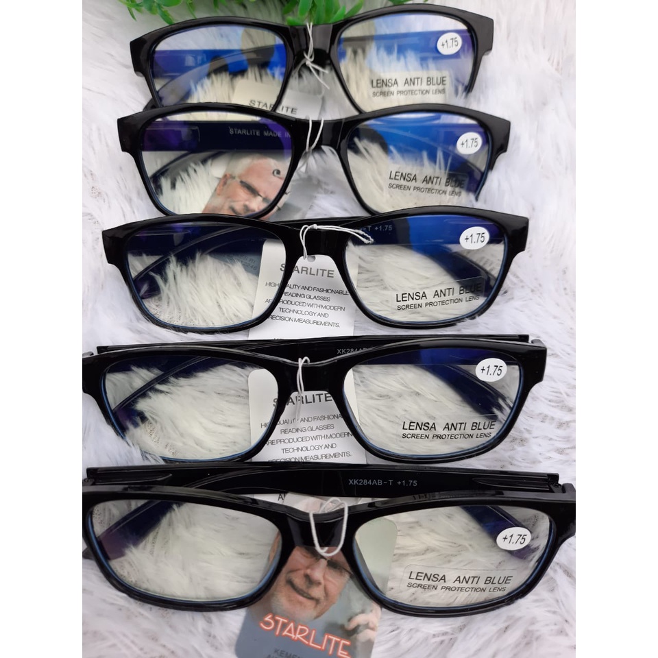 KACAMATA BACA PRIA/WANITA UNISEX/KACAMATA RABUN JAUH/KACAMATA RABUN DEKAT TYPE XK284AB.IS MURAH/KACAMATA BACA MODEL  FRAME OVAL LENSA ANTI BLUE