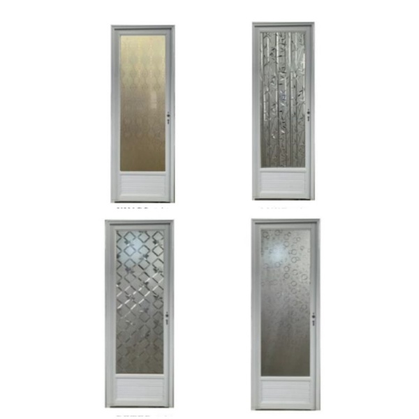 Pintu Kamar Mandi LRDI Aluminium 3/4 Series 0,4mm uk 70x200